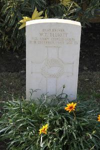 Ismailia War Memorial Cemetery - Elliott, William Thomas